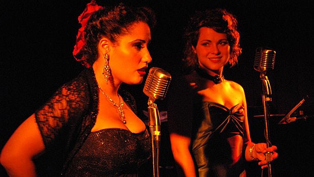 Different acts perform in the hotel bar, like Annie Darcy & Elsie Price of the Annie Darcy Band.