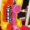 Colorful phone receivers