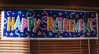 Happy Retirement Sign