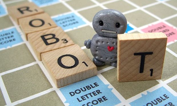 Robot Scrabble