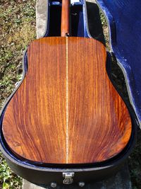 A 1969 Martin D-21 guitar made of Brazilian rosewood, which is now restricted under an international treaty called CITES.