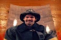 Undated photo or Roy Chelsen kept at his firehouse Engine 28 Company 11