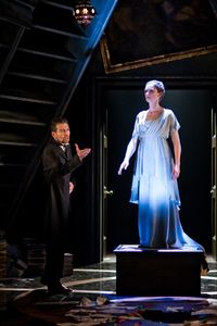 Greg Hicks (Leontes) and Kelly Hunter (Hermione) in the Royal Shakespeare Company's The Winter's Tale