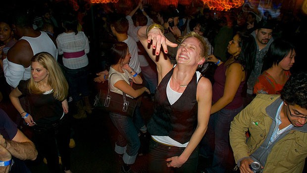 Dancing at The Rub.