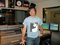 Ryan Adams in the Soundcheck studio