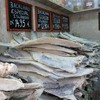 Salt cod for sale in Lisbon, Portugal