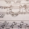 music notes score