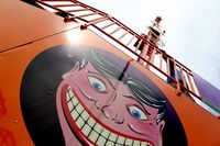 The Zenobio at Luna Park's Scream Zone at Coney Island,which opened Wednesday April 20,2011