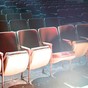 empty seats in a theater