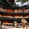 The 'thrust' stage brings the action out into the audience at the Royal Shakespeare Company's six-week engagement at the Park Avenue Armory.
