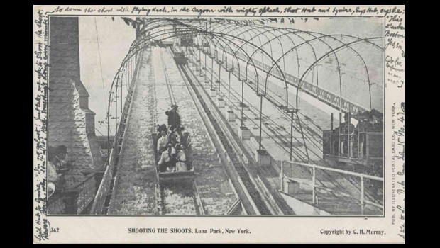 Old school ride at Coney Island