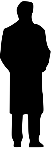 man silhouette