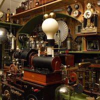 A science lab from Victorian times, recreated in Glaisdale, North Yorkshire.