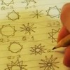 A frame from 'Doodling in Math Class: Stars'