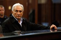 International Monetary Fund chief Dominique Strauss-Kahn appears for his arraignment in federal court May 16, 2011 in New York City. 