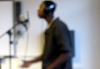 Student singing