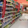 Supermarket cleaning products