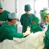 doctors prepping for surgery