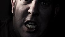 An angry face
