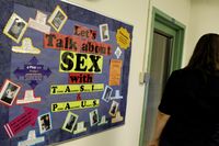 The Door in Soho, a teen center and health clinic, sex education, sex ed