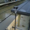 Tracks at Metro-North's Tuckahoe station were flooded to the third rail at 3 p.m. on Sunday, August 28. 