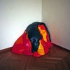 A sculpture by Lynda Benglis on display at a new retrospective on her work at the New Museum