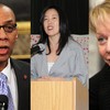 Dennis Walcott, Michelle Rhee, Cathie Black