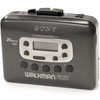 A Sony WM-FX421 Walkman, for stereo cassettes.
