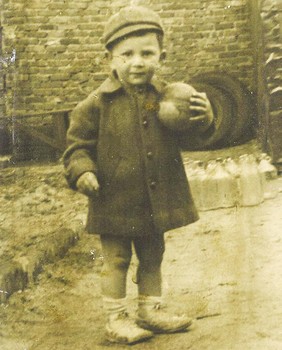Leonard with a ball.