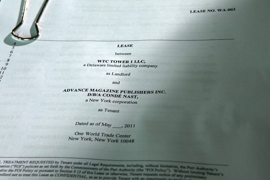 Conde Nast's $2 billion, 25-year  lease.