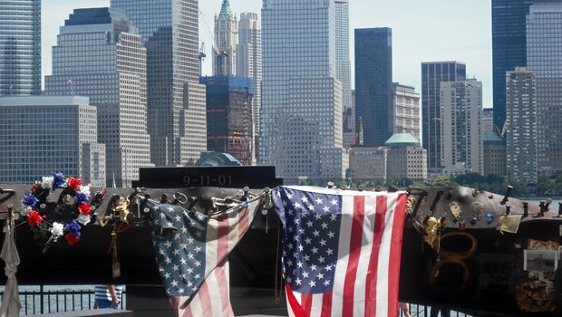 View of World Trade Center from New Jersey, Aug. 14, 2010