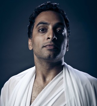 Manu Narayan as Yeast, looking defiant.
