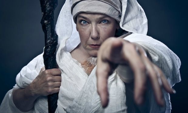 Harriet Harris in Mark Hollman and Greg Kotis' Fringe submission, 'Yeast Nation'