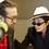DO NOT USE THIS PHOTO EXCEPT FOR SPINNING ON AIR  Sean Lennon and Yoko Ono discuss what songs to play on WNYC's Spinning on Air with David Garland.