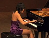 Pianist Yuja Wang at the 2010 Santa Fe Chamber Music Festival