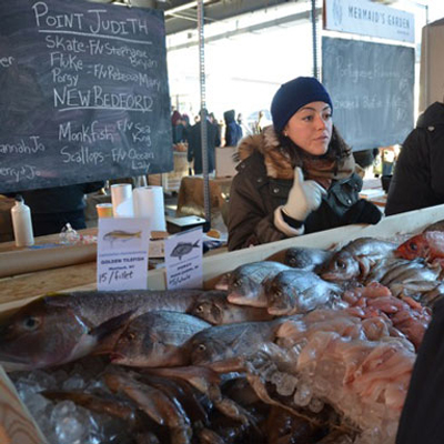 The first Gathering of the Fisheries event at the New Amsterdam Market in December 2011