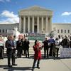 Activists at U.S. Supreme Court