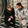 Christopher Nolan with Matthew McConaughey on the set of 'Interstellar'