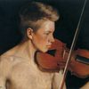 'The Violinist' — Pekka Halonen (1900)