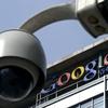 A surveillance camera is seen in front of the Google China headquarters in Beijing, China. 