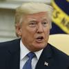 President Donald Trump speaks during a meeting in the Oval Office of the White House on In this Tuesday, Oct. 10, 2017.