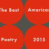 'The Best American Poetry 2015', edited by Sherman Alexie