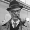 Arthur Miller is pictured in 1966.