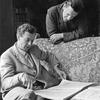 Composer Benjamin Britten and tenor Peter Pears