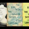 Left to right: drafts of Peter Mendelsund's design for 'The Girl with the Dragon Tattoo' and the final cover