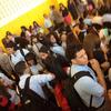 Students at Gregorio Luperon High School