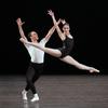 Ashley Bouder and Tyler Angle in George Balanchine's The Four Temperaments. New York City Ballet.
