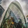 30 St Mary Axe, or the Gherkin, in London