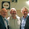 Sir Patrick Stewart and Ian McKellen with Leonard Lopate