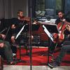 JACK Quartet recording 'The Wind in High Places' in the Q2 Music studios